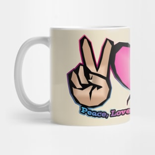 Swingers Peace, Love & Pineapples Mug